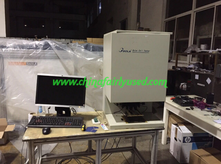 solar module production machine