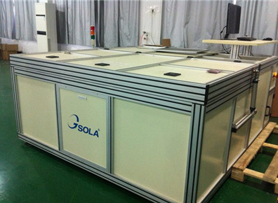 solar module production machine