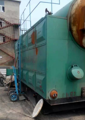 horizontal steam boiler