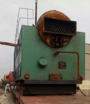 horizontal steam boiler