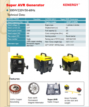 mini generator