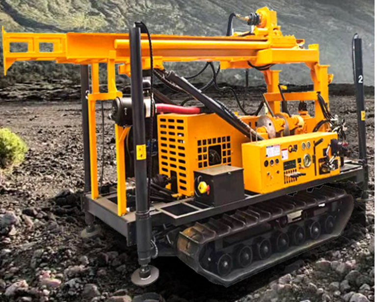 HYDRAULIC WATER WELL DRILLING RIG