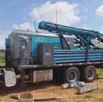 Used 250m Water Well Drilling Rigs Truck Mounted For Sale