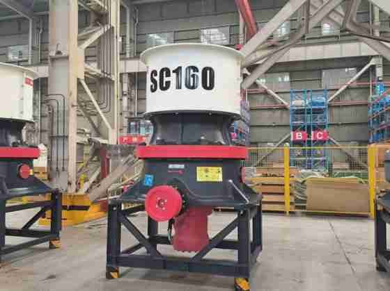Used Hongxing SC160S cone crusher for sale