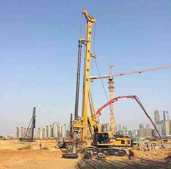 Used XCMG XR220D Rotary drilling rig for sale