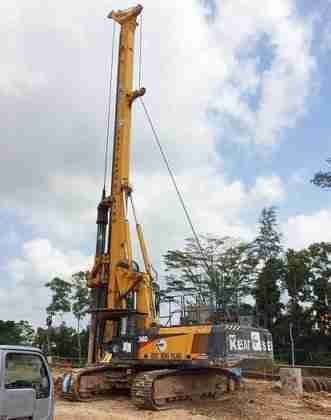 Used XCMG XR220D Rotary drilling rig for sale