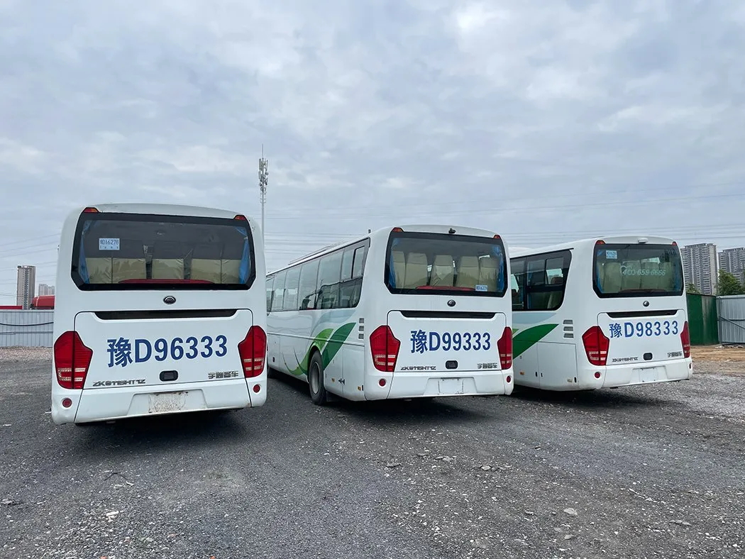 Used YUTNG ZK6115 coach bus for sale