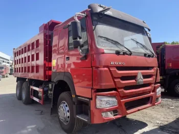 Used Howo 371hp Dump Truck for Sale