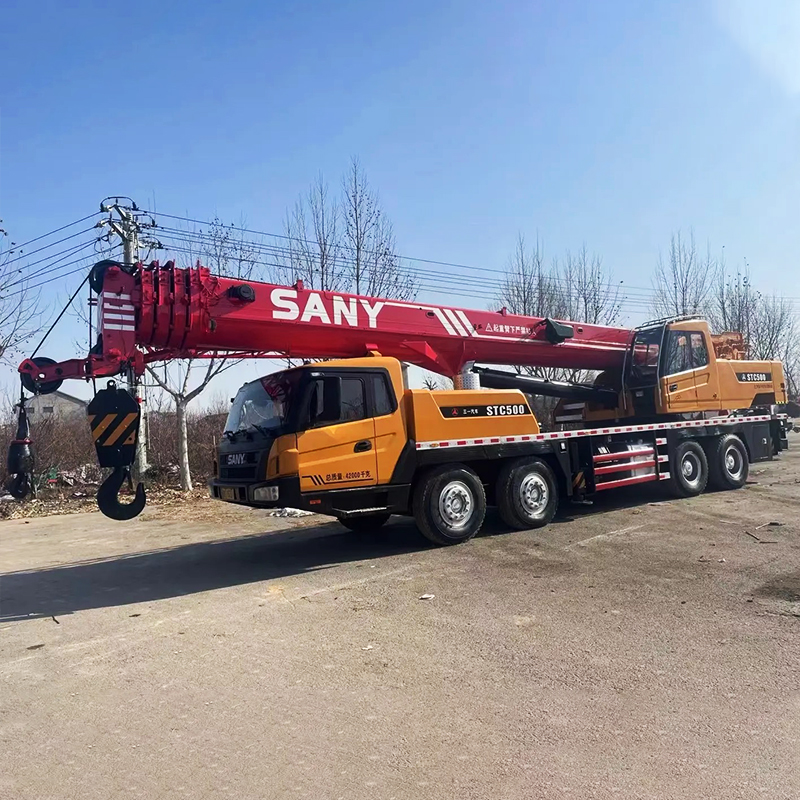 Used SANY STC500 Truck Crane for sale 3
