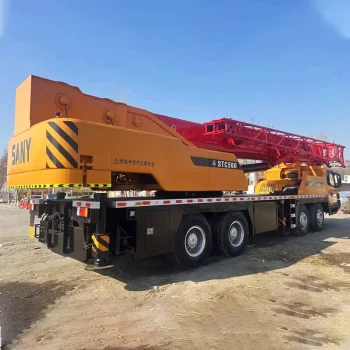 Used SANY STC500 Truck Crane for sale 4