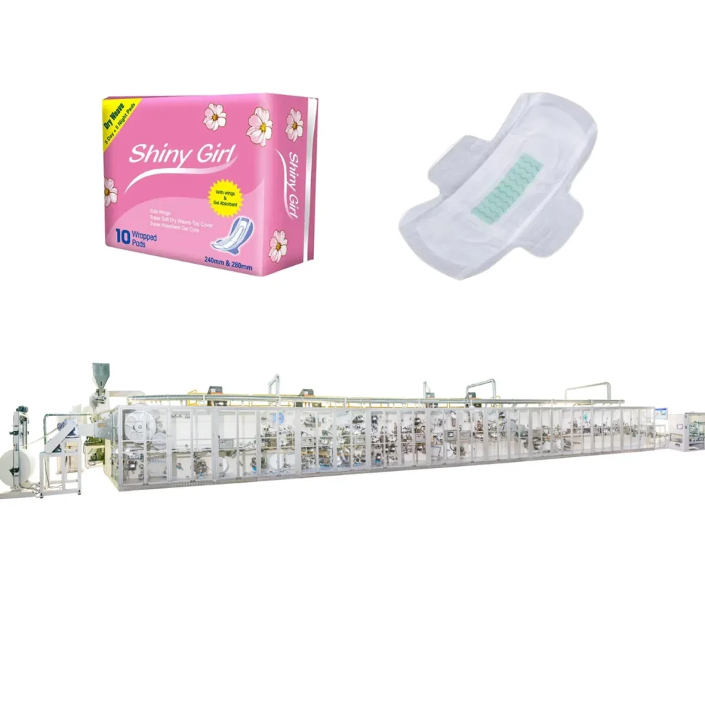 Used SQ Sanitary Pad Production Line for Sale