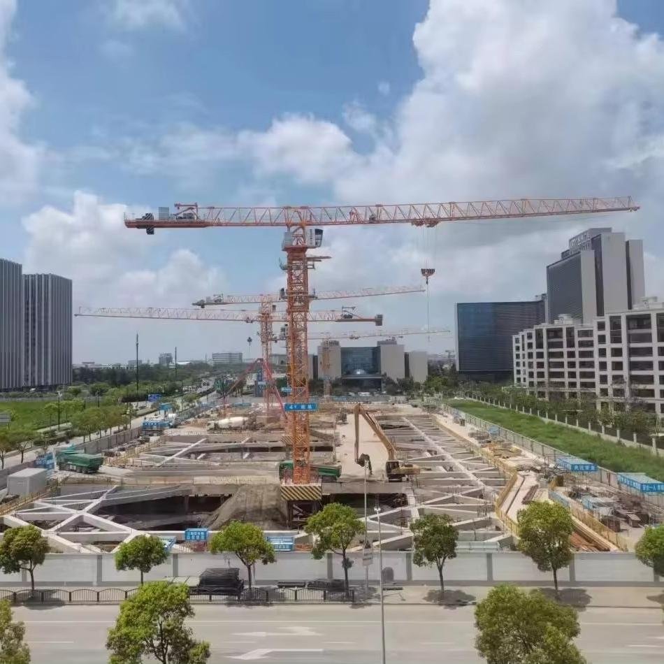 Used Tower Crane T7020 10 BAIMAI for sale1