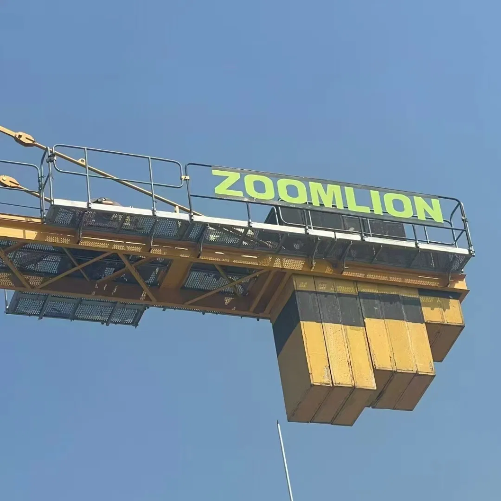Used ZOOMLION WA7015 10E Tower Crane for Sa1