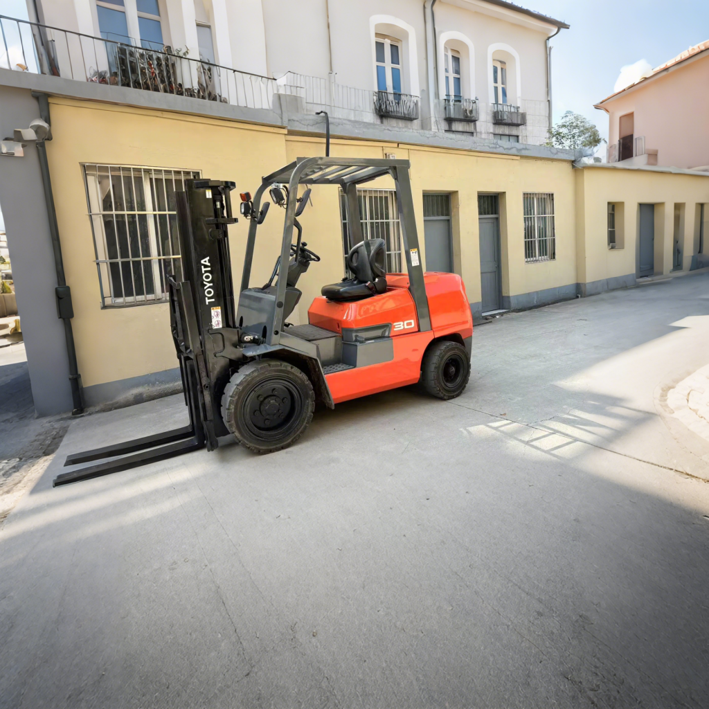 Orignal Japanese 3 Ton Fdzn30 Used Toyota Forklift Diesel Forklift Truck
