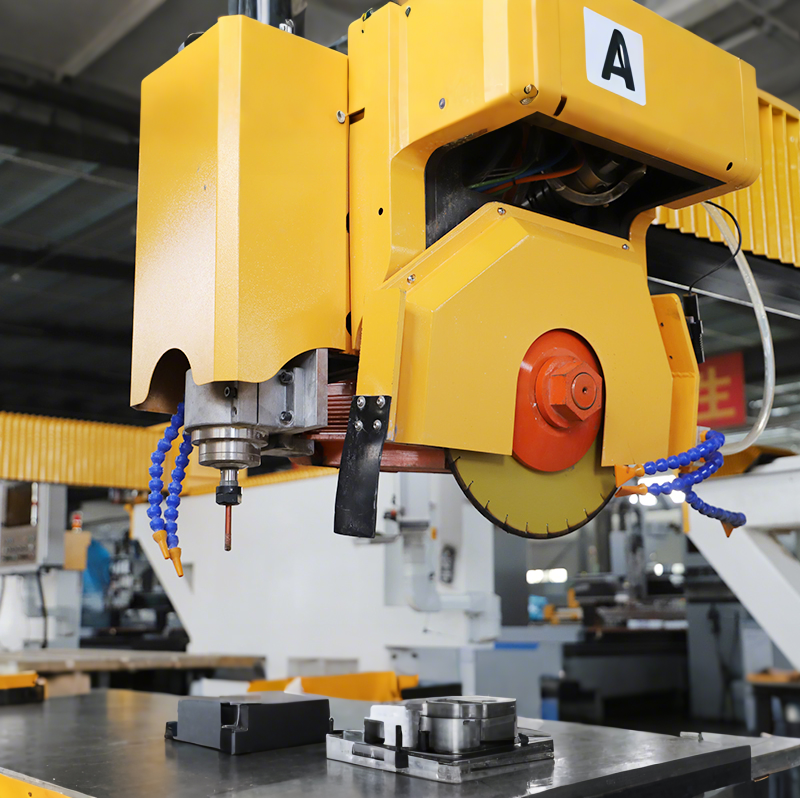 Used iGoldencnc IGS-B CNC Stone Saw Machine for Sale