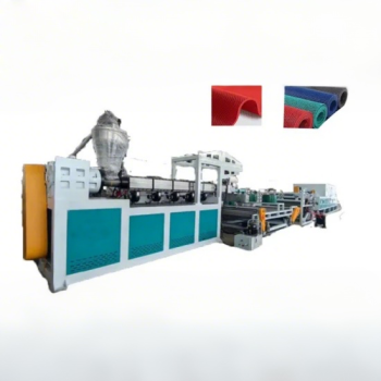 Used Anti Slip PVC Mat Production Line for Sale5