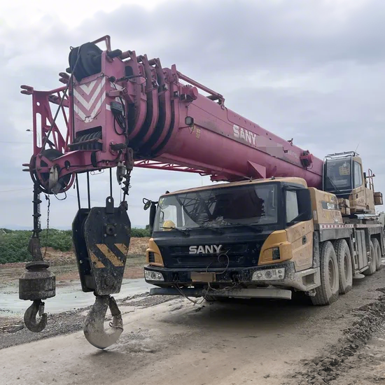 Used SANY STC800 Truck Crane for Sale5