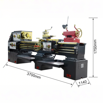 Used CA6150 2000 CNC Lathe Machine for Sale1