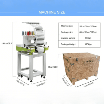 Used FJ 1501CS Embroidery Machine for Sale1