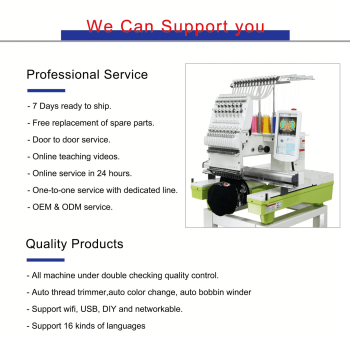 Used FJ 1501CS Embroidery Machine for Sale2