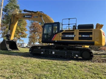 Used SANY SY500 Excavator for Sale 5