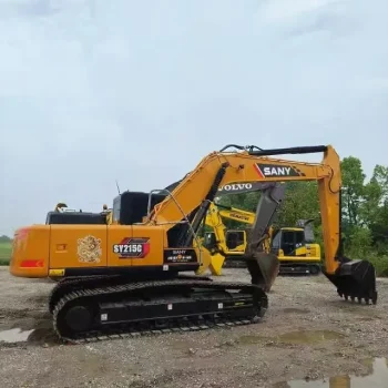Used Sany SY215C Crawler Excavator for Sale 1
