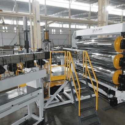 Used 17038 Plastic Plate Production Line for Sale7 new