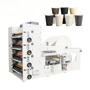 Used 4 Color Offset Flexo Roll Printing Machine for Sale
