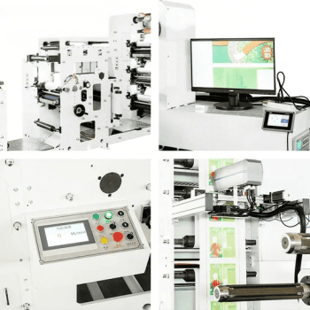 Used 4 Color Offset Flexo Roll Printing Machine for Sale1 new
