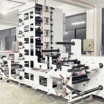Used 4 Color Offset Flexo Roll Printing Machine for Sale2 new