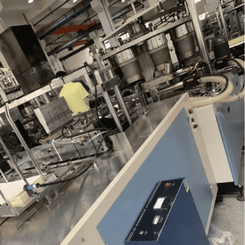 Used Disposable Cup Mug Production Line for Sale 4 new