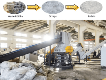 Used PP PE Recycle Pelletizing Product 21 new