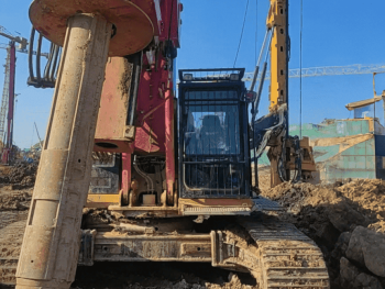 Used SANY SR155C Rotary Drilling Rig Machine for Sale