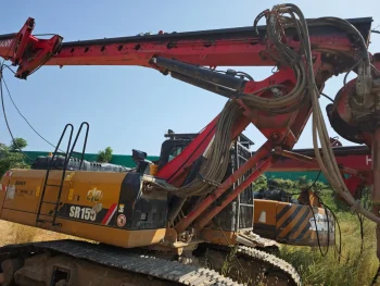 Used SANY SR155C Rotary Drilling Rig Machine for Sale5