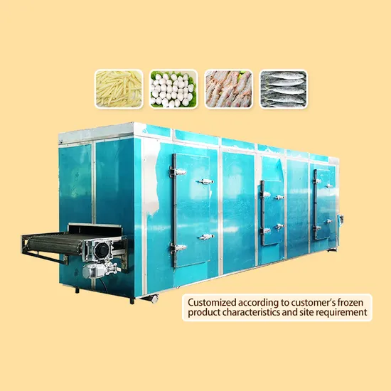 Used Tunnel IQF Freezer Machine for Sale