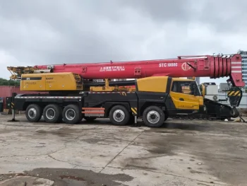 Used SANY STC1000C6 Truck Crane for Sale 4