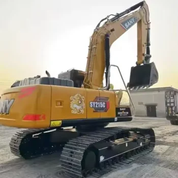 Used SANY SY215C Excavator for Sale 1