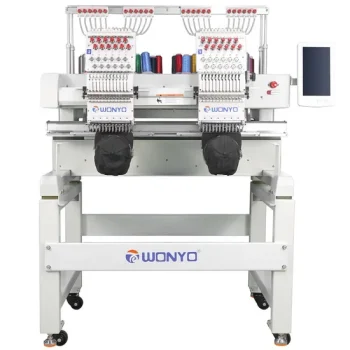 Used WYQ902 2 Head Embroidery Machines for Sale 1
