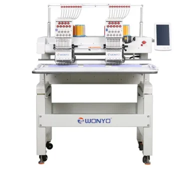 Used WYQ902 2 Head Embroidery Machines for Sale 2