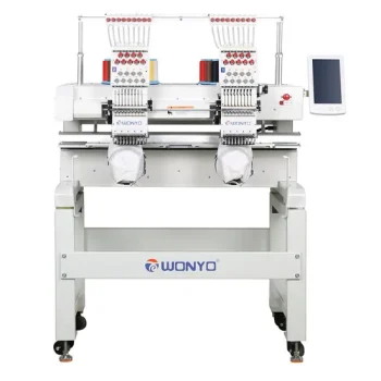 Used WYQ902 2 Head Embroidery Machines for Sale 3