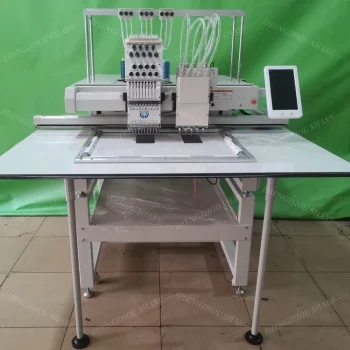 Used CNC Leather Punching Embroidery Machine for Sale 1