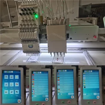 Used CNC Leather Punching Embroidery Machine for Sale 2