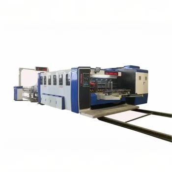 Used Carton Box Die Cutting Production Line for Sale