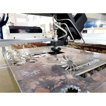 Used MAX WJ 4020L CNC Waterjet Cutting Machine for Sale 4