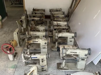 Used Million Special MS 820 Double Needle Sewing Machine for Sale