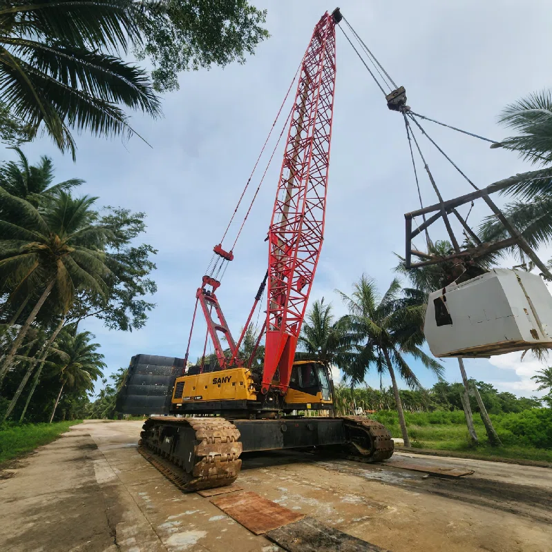 Used Sany SCC2000A Crawler Crane for Sale999