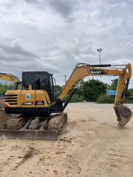 Used Sany SY55C Excavator for Sale10
