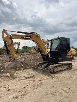 Used Sany SY55C Excavator for Sale2