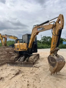 Used Sany SY55C Excavator for Sale7