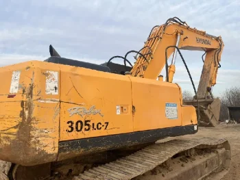 Used HYUNDAI R305LC 7 Crawler Excavator for Sale2